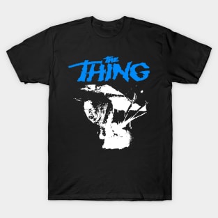 The Thing // Cult Classic Horror Blue Fan Art T-Shirt